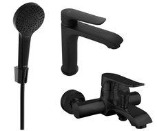 Mexen Pecos R05 ensemble pour baignoire, noir - 72703R05-70