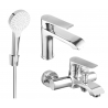 Mexen Pecos R05 ensemble pour baignoire, chrome - 72703R05-00
