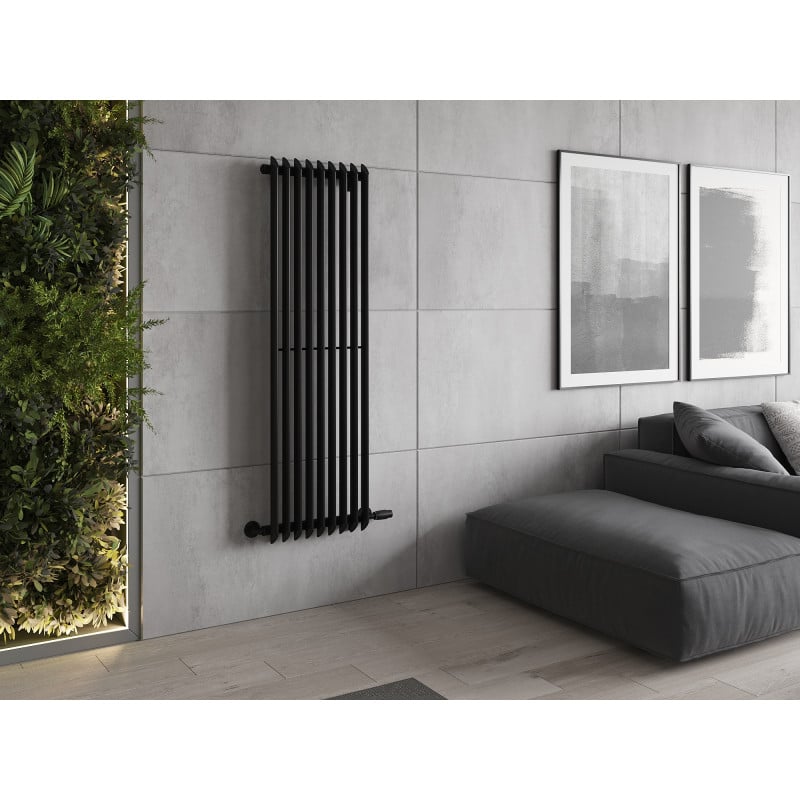 Mexen Atlanta radiateur décoratif 1500 x 460 mm, 894 W, noir - W211-1500-460-00-70