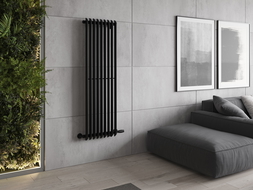 Mexen Atlanta radiateur décoratif 1500 x 460 mm, 894 W, noir - W211-1500-460-00-70