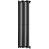 Mexen Atlanta radiateur décoratif 1500 x 460 mm, 894 W, noir - W211-1500-460-00-70