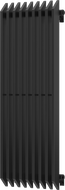 Mexen Aurora radiateur décoratif 1200 x 450 mm, 917 W, noir - W212-1200-450-00-70
