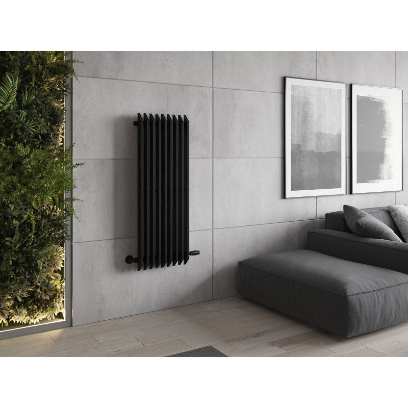 Mexen Aurora radiateur décoratif 1200 x 450 mm, 917 W, noir - W212-1200-450-00-70