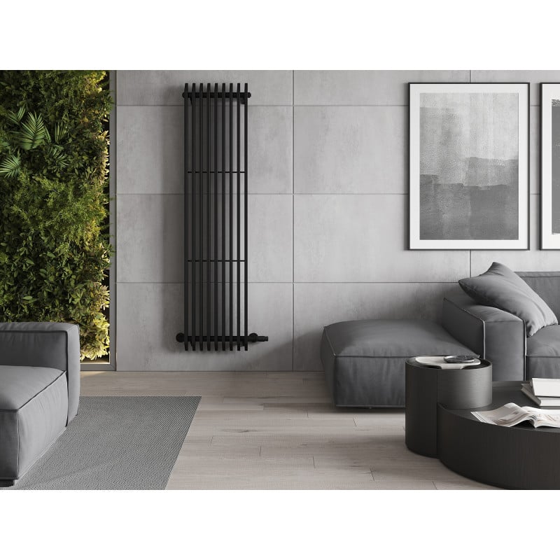 Mexen Aurora radiateur décoratif 1800 x 450 mm, 1347 W, noir - W212-1800-450-00-70