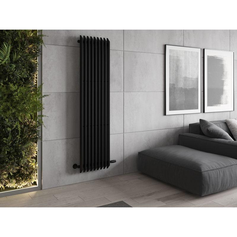 Mexen Aurora radiateur décoratif 1800 x 450 mm, 1347 W, noir - W212-1800-450-00-70