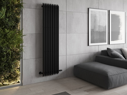 Mexen Aurora radiateur décoratif 1800 x 450 mm, 1347 W, noir - W212-1800-450-00-70