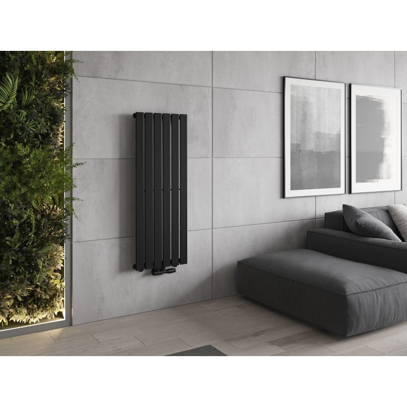 Mexen Boston radiateur décoratif 1200 x 452 mm, 611 W, noir - W213-1200-452-00-70