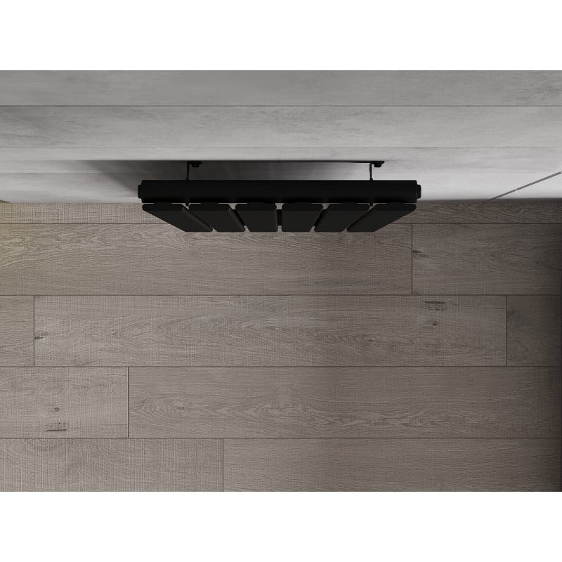 Mexen Boston radiateur décoratif 1200 x 452 mm, 611 W, noir - W213-1200-452-00-70