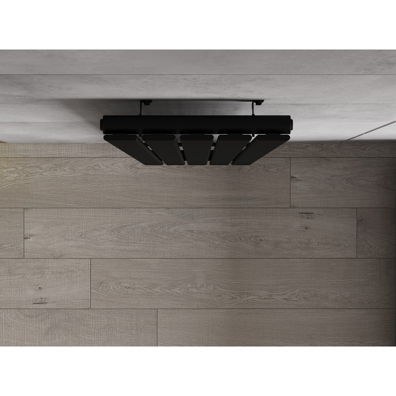 Mexen Boston radiateur décoratif 1800 x 376 mm, 740 W, noir - W213-1800-376-01-70