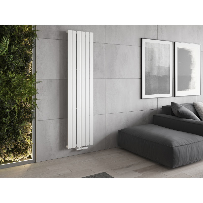 Mexen Boston radiateur décoratif 1800 x 452 mm, 888 W, blanc - W213-1800-452-00-20