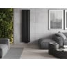 Mexen Boston radiateur décoratif 1800 x 452 mm, 888 W, noir - W213-1800-452-00-70