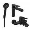 Mexen Pecos R40 ensemble baignoire, noir - 72703R40-70