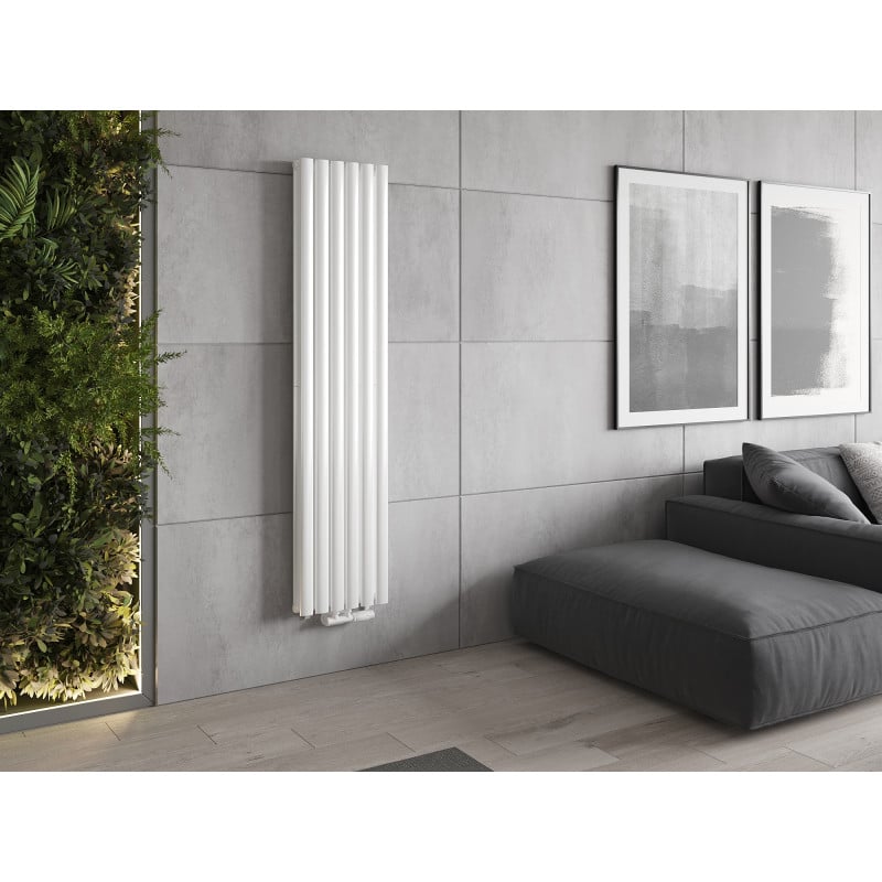 Mexen Dallas radiateur décoratif 1600 x 360 mm, 1039 W, blanc - W214-1600-360-00-20
