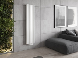 Mexen Dallas radiateur décoratif 1600 x 360 mm, 1039 W, blanc - W214-1600-360-00-20