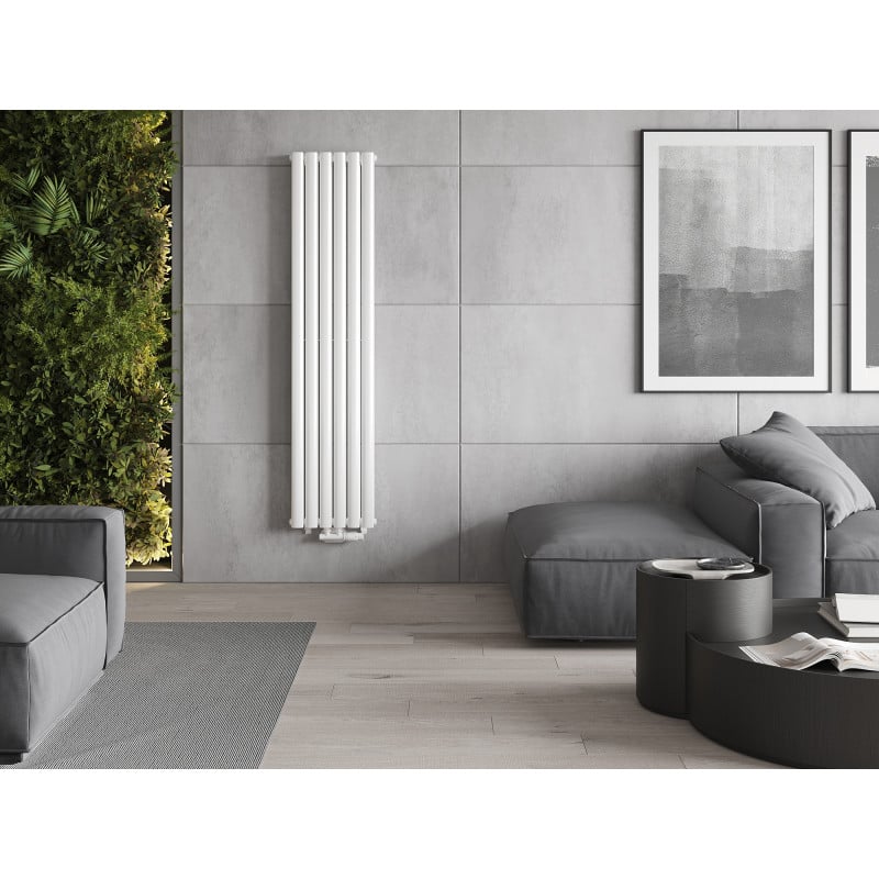 Mexen Dallas radiateur décoratif 1600 x 360 mm, 1039 W, blanc - W214-1600-360-00-20
