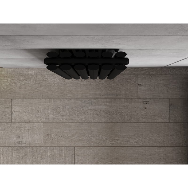 Mexen Dallas radiateur décoratif 1600 x 360 mm, 1039 W, noir - W214-1600-360-00-70