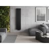 Mexen Dallas radiateur décoratif 1600 x 360 mm, 1039 W, noir - W214-1600-360-00-70