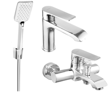 Mexen Pecos R62 ensemble de bain, chrome - 72703R62-00