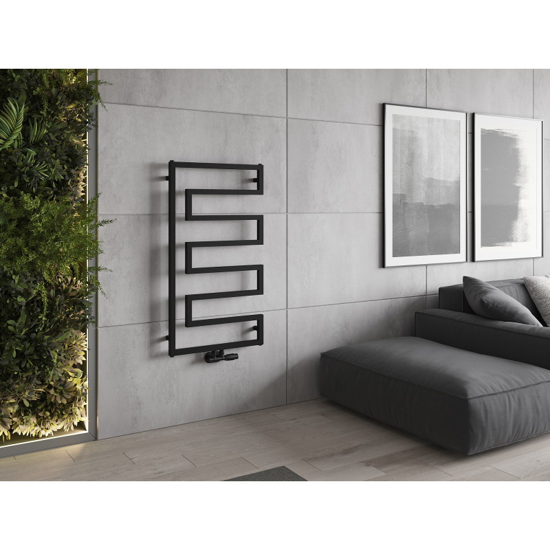 Mexen Floryda radiateur décoratif 1080 x 600 mm, 358 W, noir - W206-1080-600-00-70