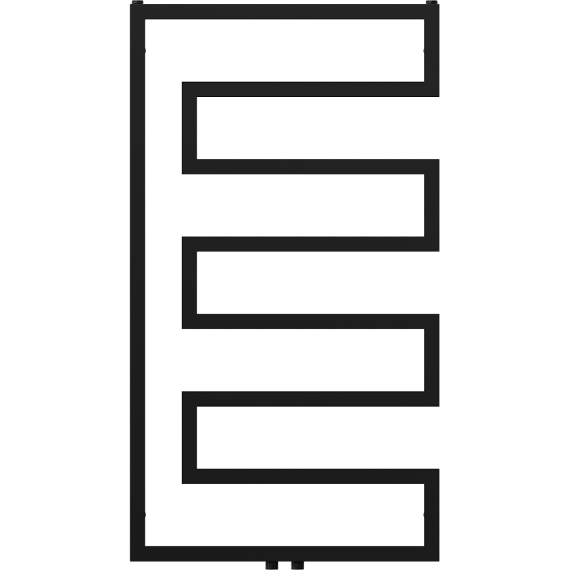 Mexen Floryda radiateur décoratif 1080 x 600 mm, 358 W, noir - W206-1080-600-00-70