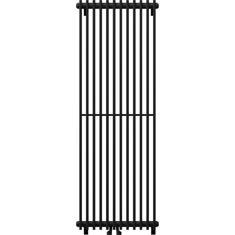 Mexen Kansas radiateur décoratif 1200 x 420 mm, 842 W, noir - W204-1200-420-00-70