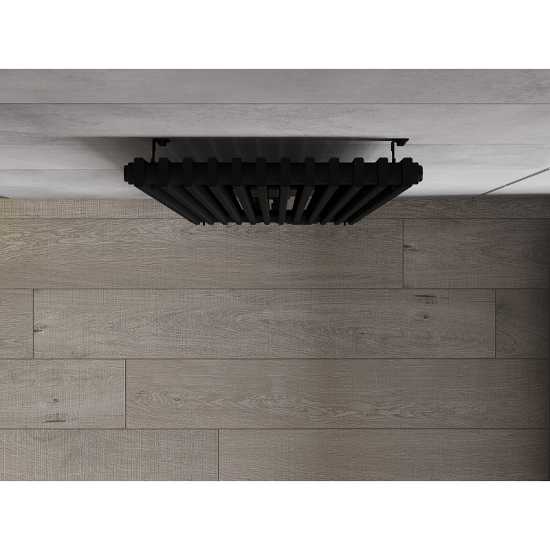 Mexen Kansas radiateur décoratif 1800 x 420 mm, 1242 W, noir - W204-1800-420-00-70