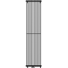 Mexen Kansas radiateur décoratif 1800 x 420 mm, 1242 W, noir - W204-1800-420-00-70