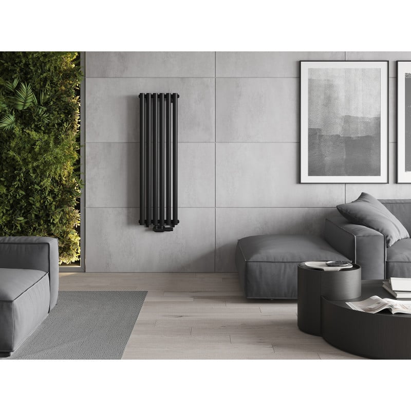 Mexen Nevada radiateur décoratif 1200 x 360 mm, 483 W, noir - W201-1200-360-00-70