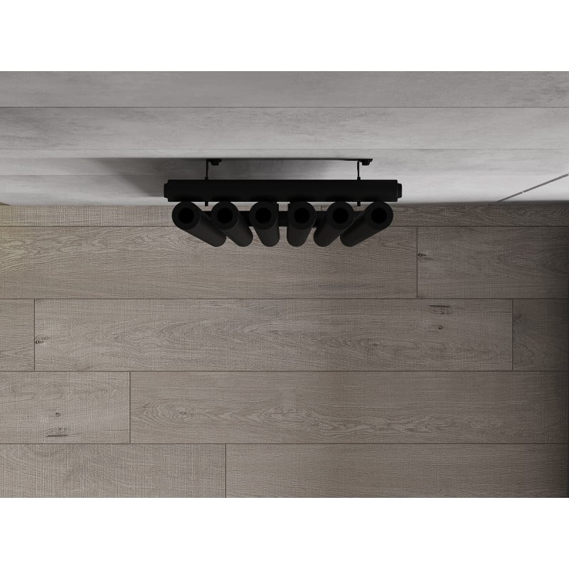 Mexen Nevada radiateur décoratif 1200 x 360 mm, 483 W, noir - W201-1200-360-00-70