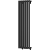 Mexen Nevada radiateur décoratif 1200 x 360 mm, 483 W, noir - W201-1200-360-00-70