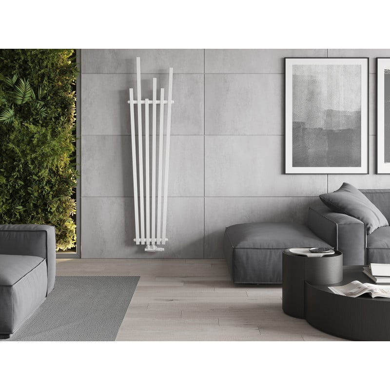 Mexen Omaha radiateur décoratif 1800 x 420 mm, 655 W, blanc - W208-1800-420-00-20
