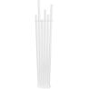 Mexen Omaha radiateur décoratif 1800 x 420 mm, 655 W, blanc - W208-1800-420-00-20