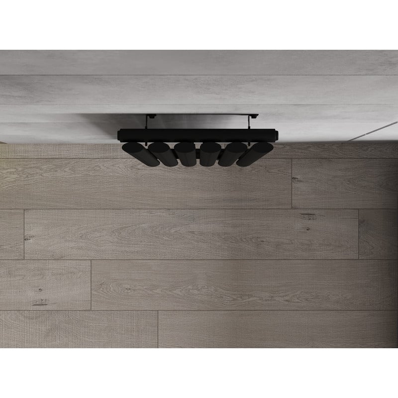 Mexen Oregon radiateur décoratif 1200 x 360 mm, 417 W, noir - W202-1200-350-00-70