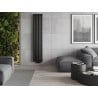 Mexen Oregon radiateur décoratif 1800 x 360 mm, 604 W, noir - W202-1800-350-00-70