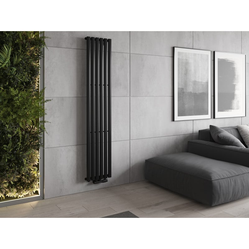 Mexen Oregon radiateur décoratif 1800 x 360 mm, 604 W, noir - W202-1800-350-00-70