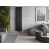 Radiateur décoratif Mexen Oregon 1800 x 480 mm, 805 W, noir - W202-1800-490-00-70