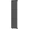 Radiateur décoratif Mexen Oregon 1800 x 480 mm, 805 W, noir - W202-1800-490-00-70