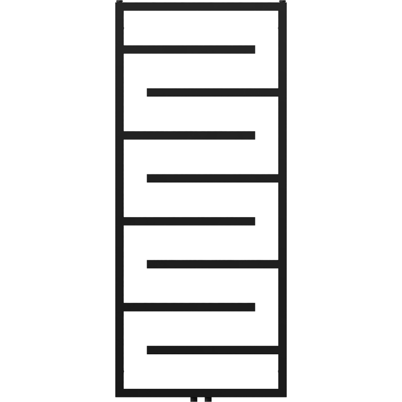 Mexen Orlando radiateur décoratif 1380 x 600 mm, 445 W, noir - W207-1380-600-00-70