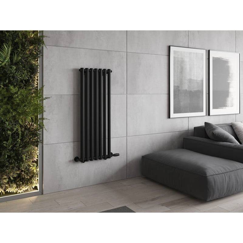Mexen Texas radiateur décoratif 1200 x 460 mm, 659 W, noir - W203-1200-460-00-70