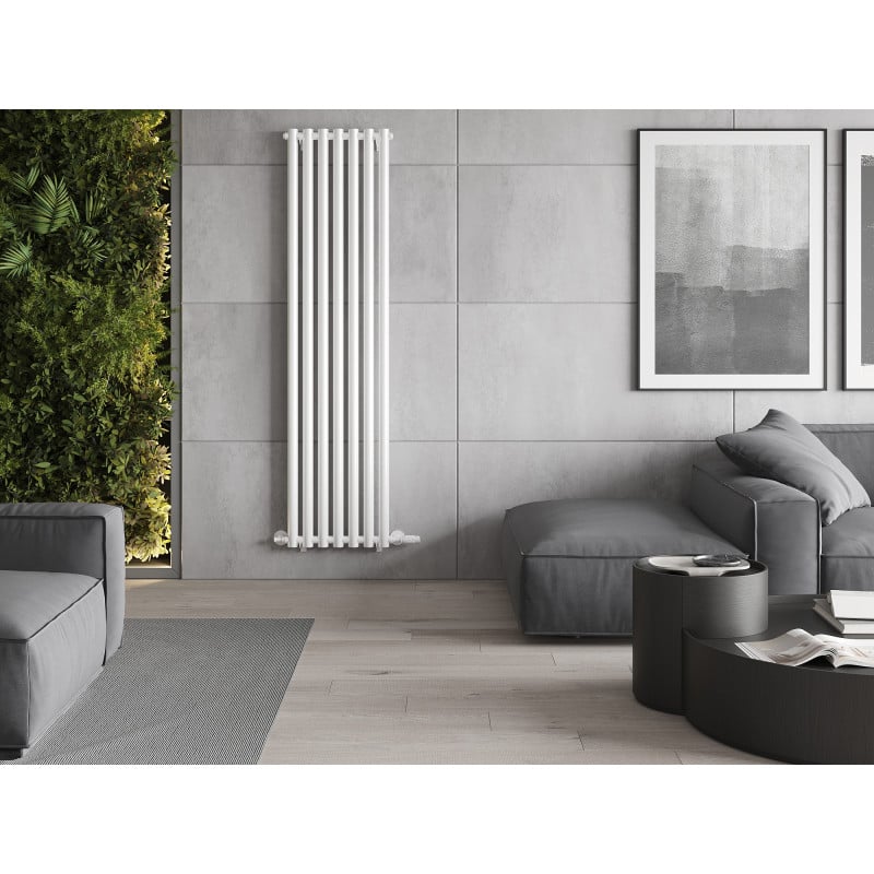 Mexen Texas radiateur décoratif 1800 x 460 mm, 965 W, blanc - W203-1800-460-00-20