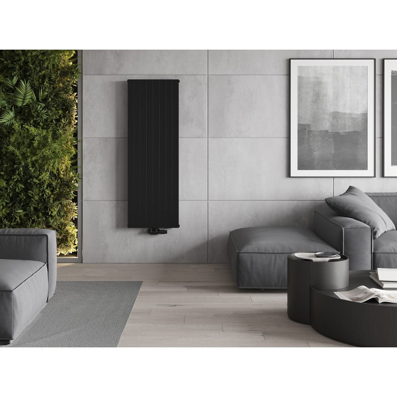 Mexen Topeka radiateur décoratif 1400 x 480 mm, 950 W, noir - W210-1400-480-00-70