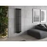 Radiateur décoratif Mexen Tulsa 1600 x 420 mm, 613 W, noir - W219-1600-420-00-70