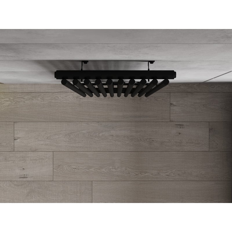 Mexen Tulsa radiateur décoratif 1600 x 420 mm, 613 W, noir - W219-1600-420-00-70