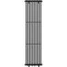 Mexen Tulsa radiateur décoratif 1600 x 420 mm, 613 W, noir - W219-1600-420-00-70