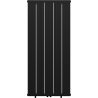 Radiateur décoratif Mexen Waco 1544 x 694 mm, 1550 W, noir - W217-1544-694-00-70