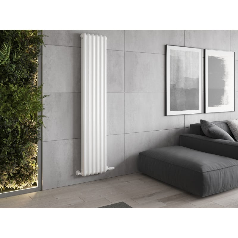 Mexen Kent radiateur décoratif 1882 x 380 mm, 1392 W, blanc - W216-1882-380-00-20
