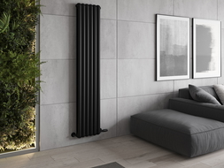 Mexen Kent radiateur décoratif 1882 x 380 mm, 1392 W, noir - W216-1882-380-00-70