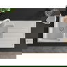 Mexen Andres évier en granit 1,5 cuves avec égouttoir et robinet Aster, blanc - 6515-20-73450-02