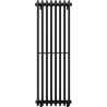 Mexen Atlanta radiateur décoratif 1200 x 405 mm, 646 W, noir - W211-1200-405-00-70