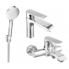 Mexen Pecos R75 ensemble de baignoire, chrome - 72703R75-00